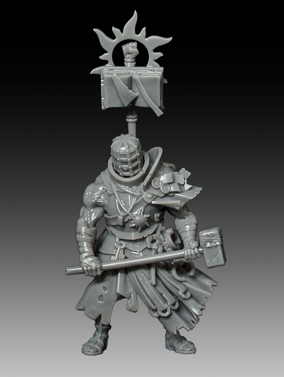 3D printed miniature render